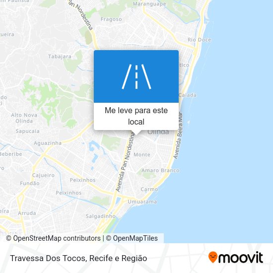 Travessa Dos Tocos mapa