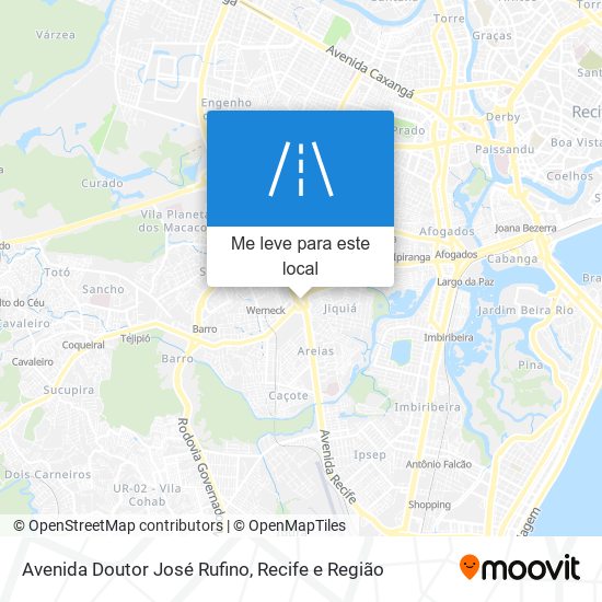 Avenida Doutor José Rufino mapa