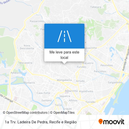 1a Trv. Ladeira De Pedra mapa