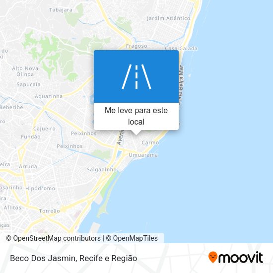Beco Dos Jasmin mapa