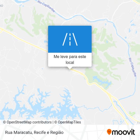Rua Maracatu mapa