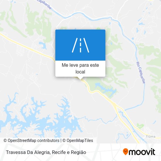 Travessa Da Alegria mapa