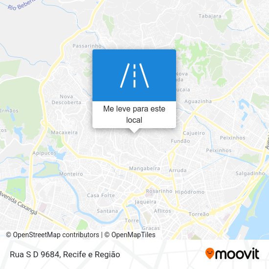 Rua S D 9684 mapa