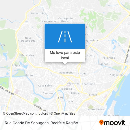 Rua Conde De Sabugosa mapa