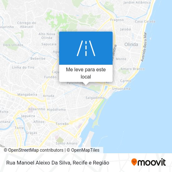 Rua Manoel Aleixo Da Silva mapa