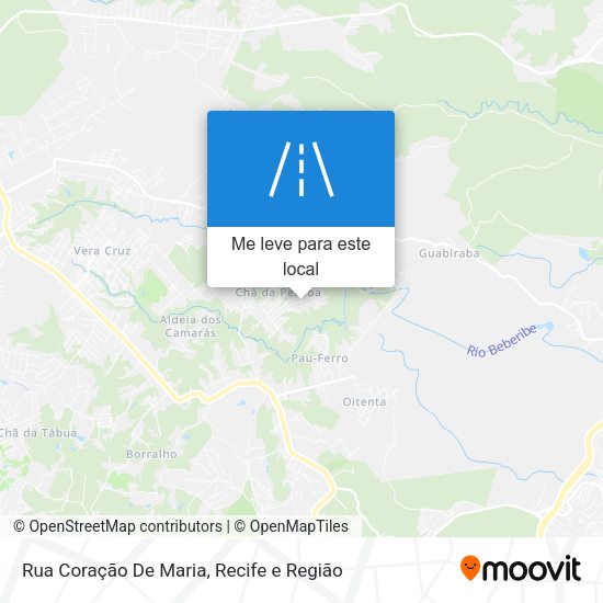 Rua Coração De Maria mapa