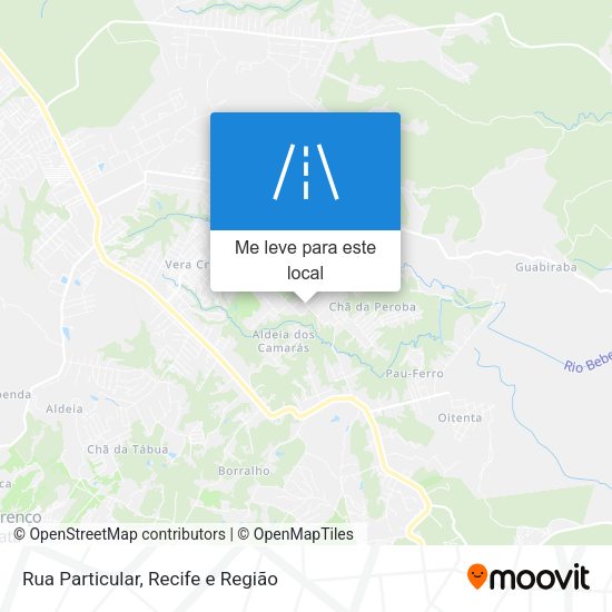 Rua Particular mapa