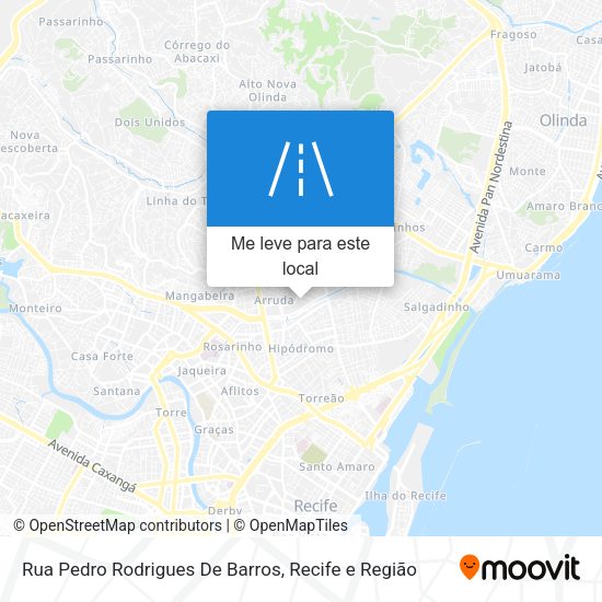 Rua Pedro Rodrigues De Barros mapa
