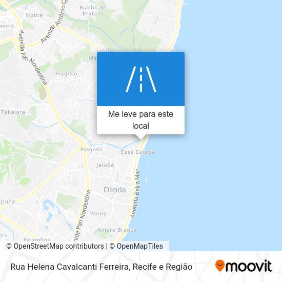 Rua Helena Cavalcanti Ferreira mapa