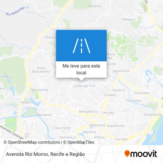 Avenida Rio Morno mapa