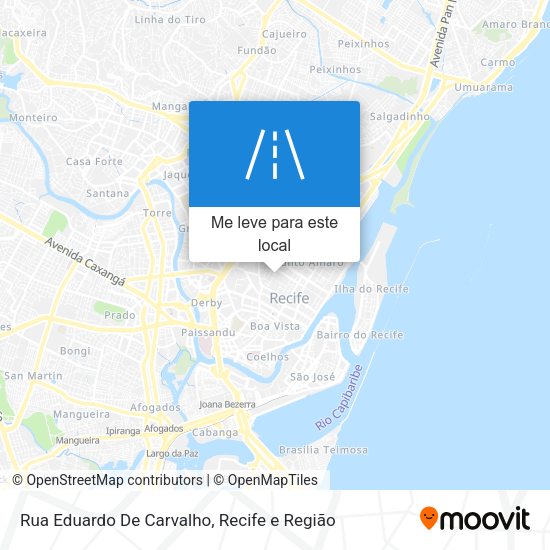 Rua Eduardo De Carvalho mapa