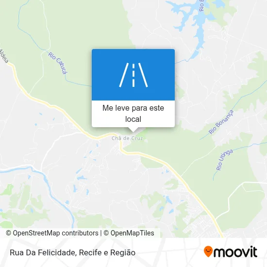 Rua Da Felicidade mapa