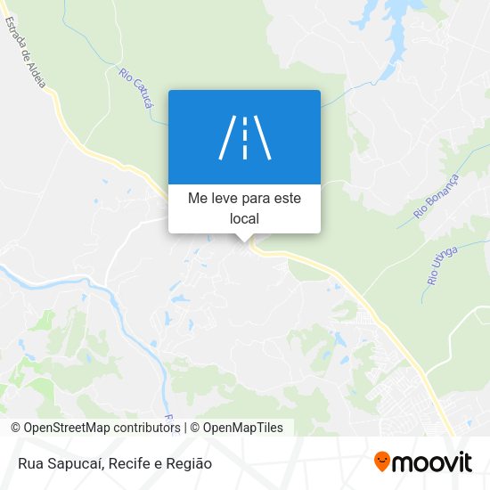 Rua Sapucaí mapa