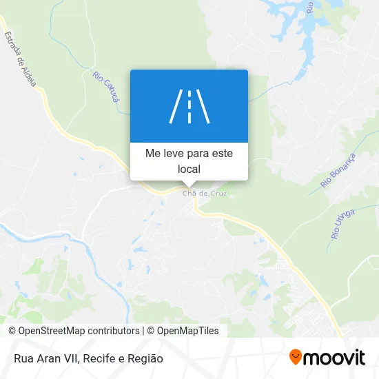 Rua  Aran VII mapa