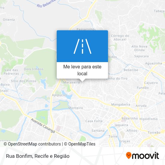 Rua Bonfim mapa