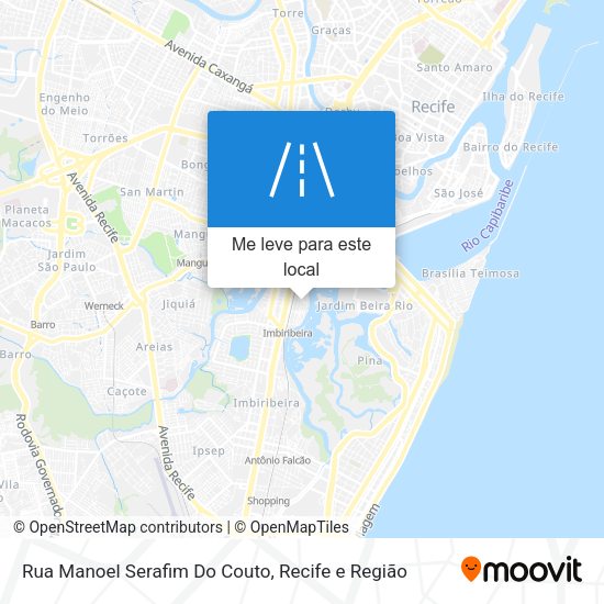 Rua Manoel Serafim Do Couto mapa