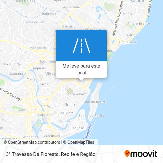 3° Travessa Da Floresta mapa