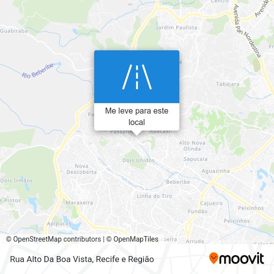 Rua Alto Da Boa Vista mapa