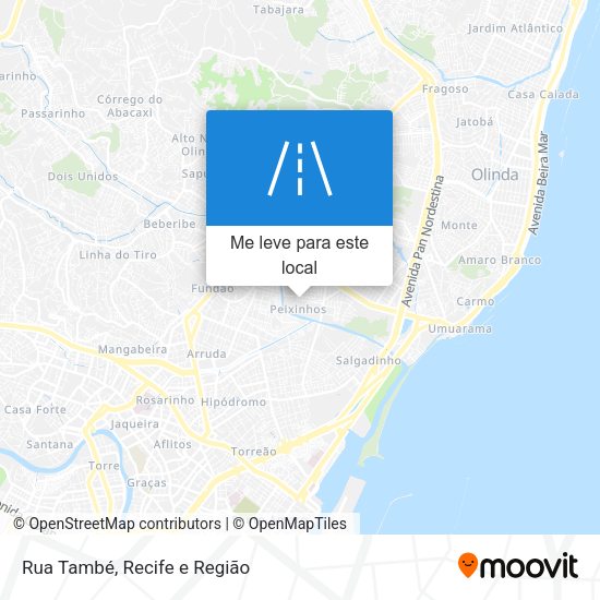 Rua També mapa