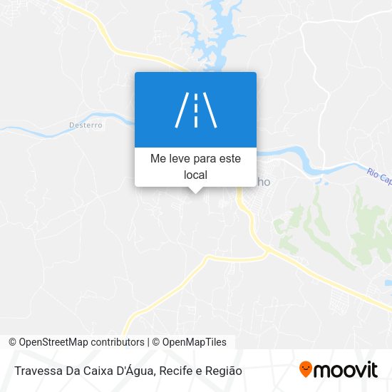 Travessa Da Caixa D'Água mapa