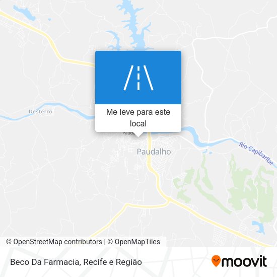 Beco Da Farmacia mapa