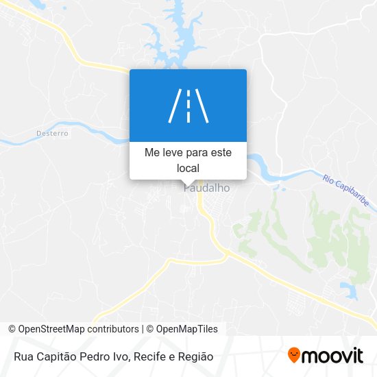 Rua Capitão Pedro Ivo mapa