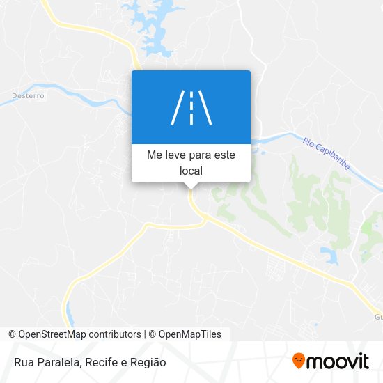 Rua Paralela mapa