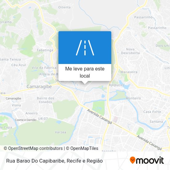 Rua Barao Do Capibaribe mapa