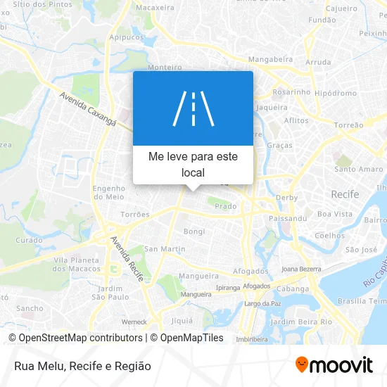 Rua Melu mapa