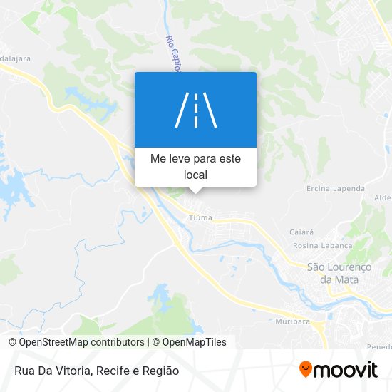 Rua Da Vitoria mapa