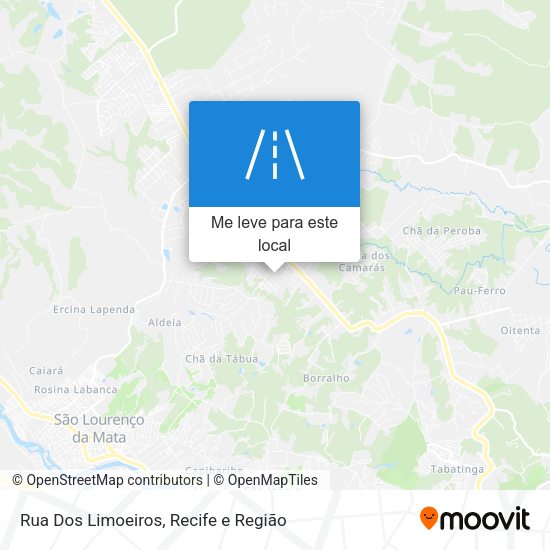 Rua Dos Limoeiros mapa