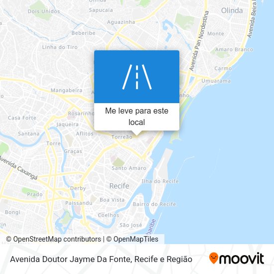 Avenida Doutor Jayme Da Fonte mapa