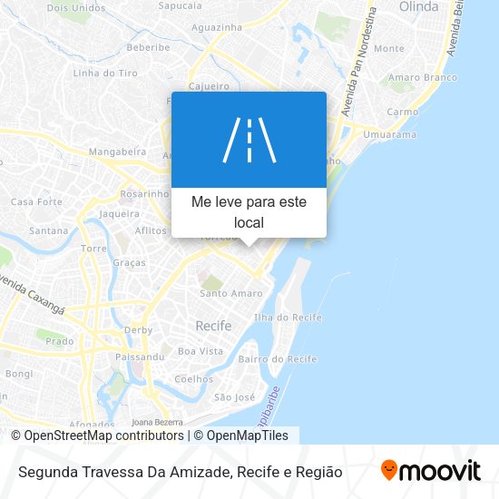 Segunda Travessa Da Amizade mapa