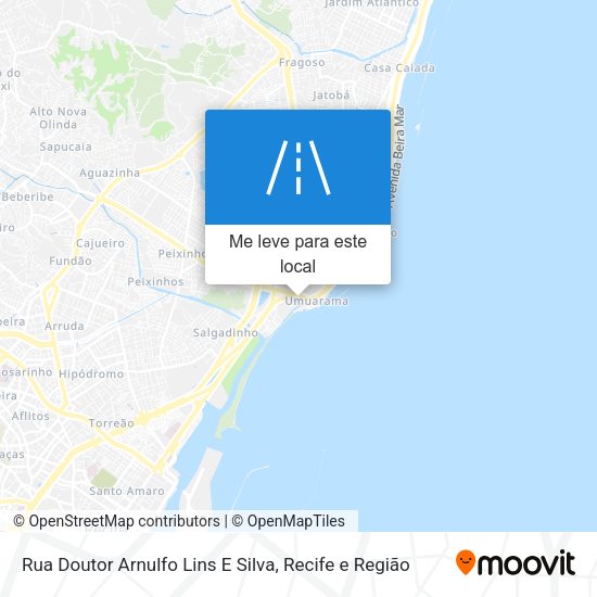 Rua Doutor Arnulfo Lins E Silva mapa