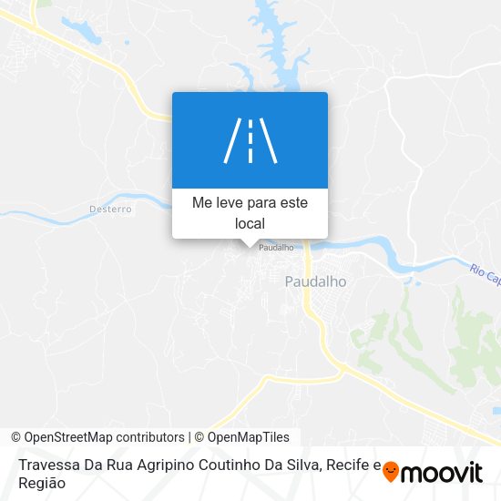 Travessa Da Rua Agripino Coutinho Da Silva mapa