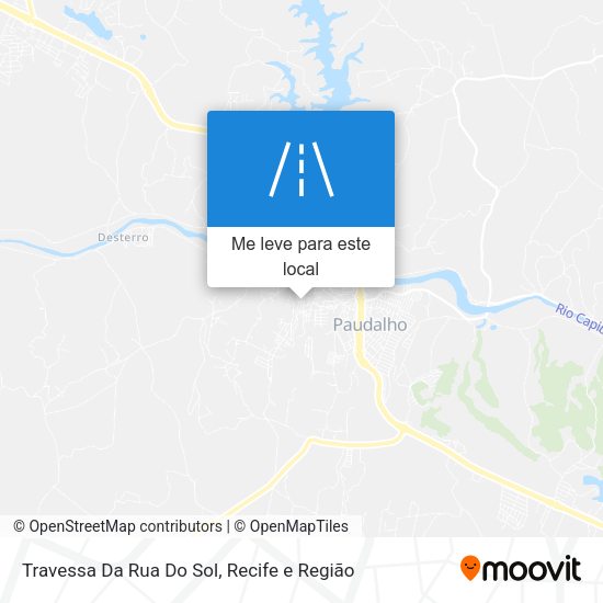 Travessa Da Rua Do Sol mapa