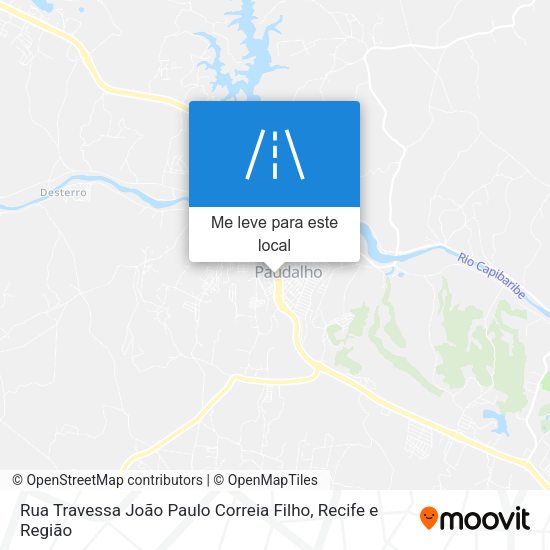 Rua Travessa João Paulo Correia Filho mapa