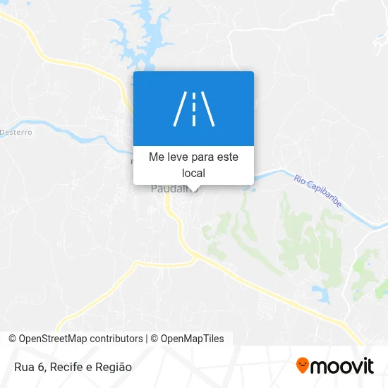 Rua 6 mapa