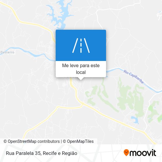 Rua Paralela 35 mapa
