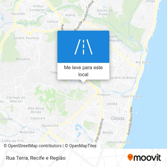 Rua Terra mapa