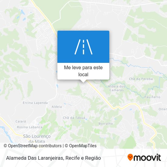 Alameda Das Laranjeiras mapa