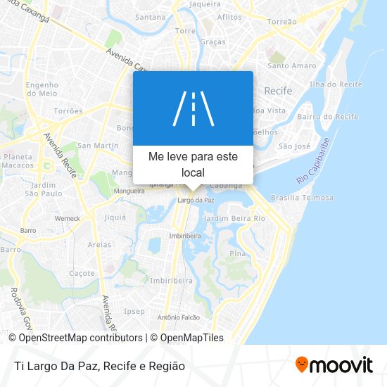 Ti Largo Da Paz mapa