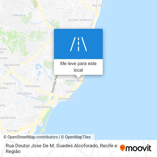 Rua Doutor Jose De M. Guedes Alcoforado mapa
