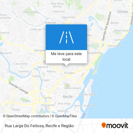 Rua Larga Do Feitosa mapa