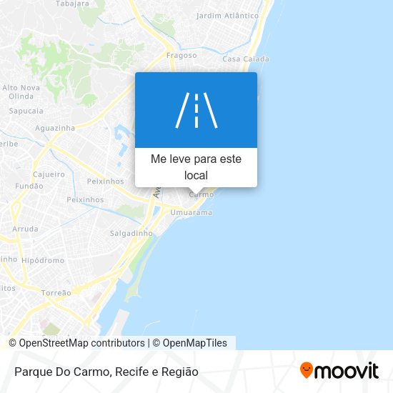 Parque Do Carmo mapa