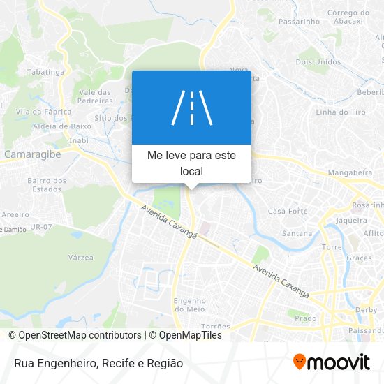 Rua Engenheiro mapa