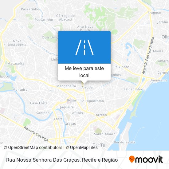Rua Nossa Senhora Das Graças mapa