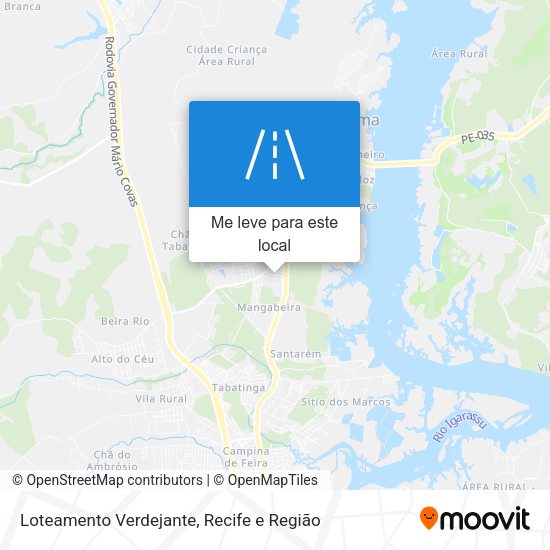 Loteamento Verdejante mapa