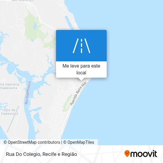 Rua Do Colegio mapa