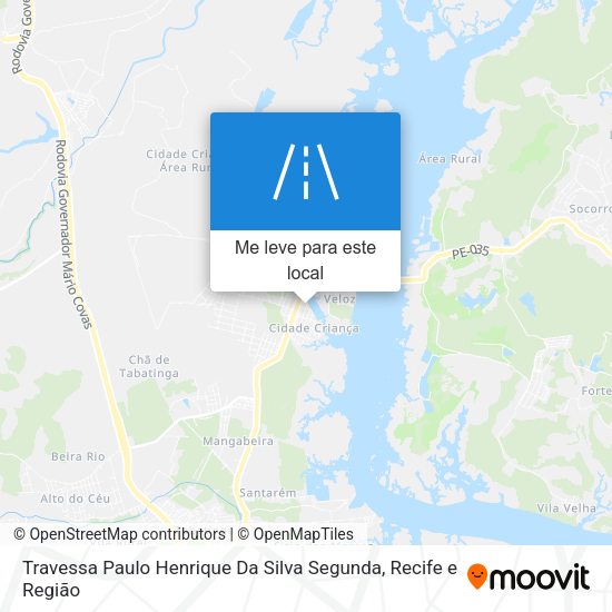 Travessa Paulo Henrique Da Silva Segunda mapa